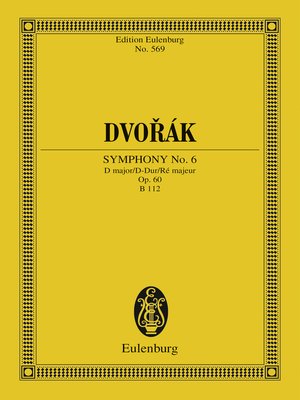 cover image of Symphony No. 6 D major